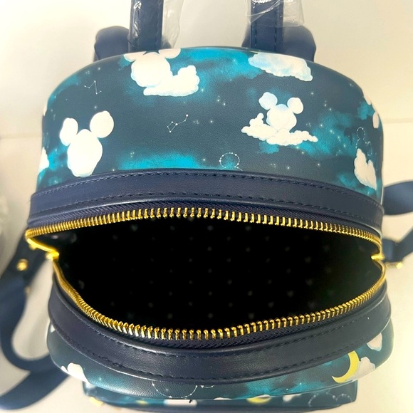 Disney Loungefly Cloud and Moon Backpack NWT - Picture 8 of 12